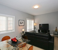 Dining/Living Room Free WiFi Fully Furnished Apartment Suite Kleinburg 14