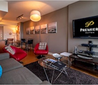 Premiere Suites living room Juliet 1105