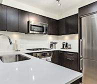 Kitchen Fully Equipped Five Appliances Fully Furnished Condo Richmond