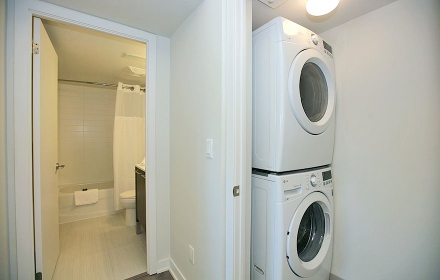 In Suite Laundry Furnished Apartment Suite North York