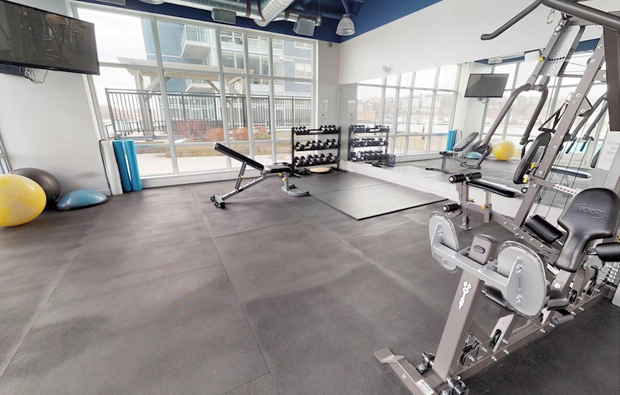 Gym Fitness Room Common Area Free Access Dartmouth NS